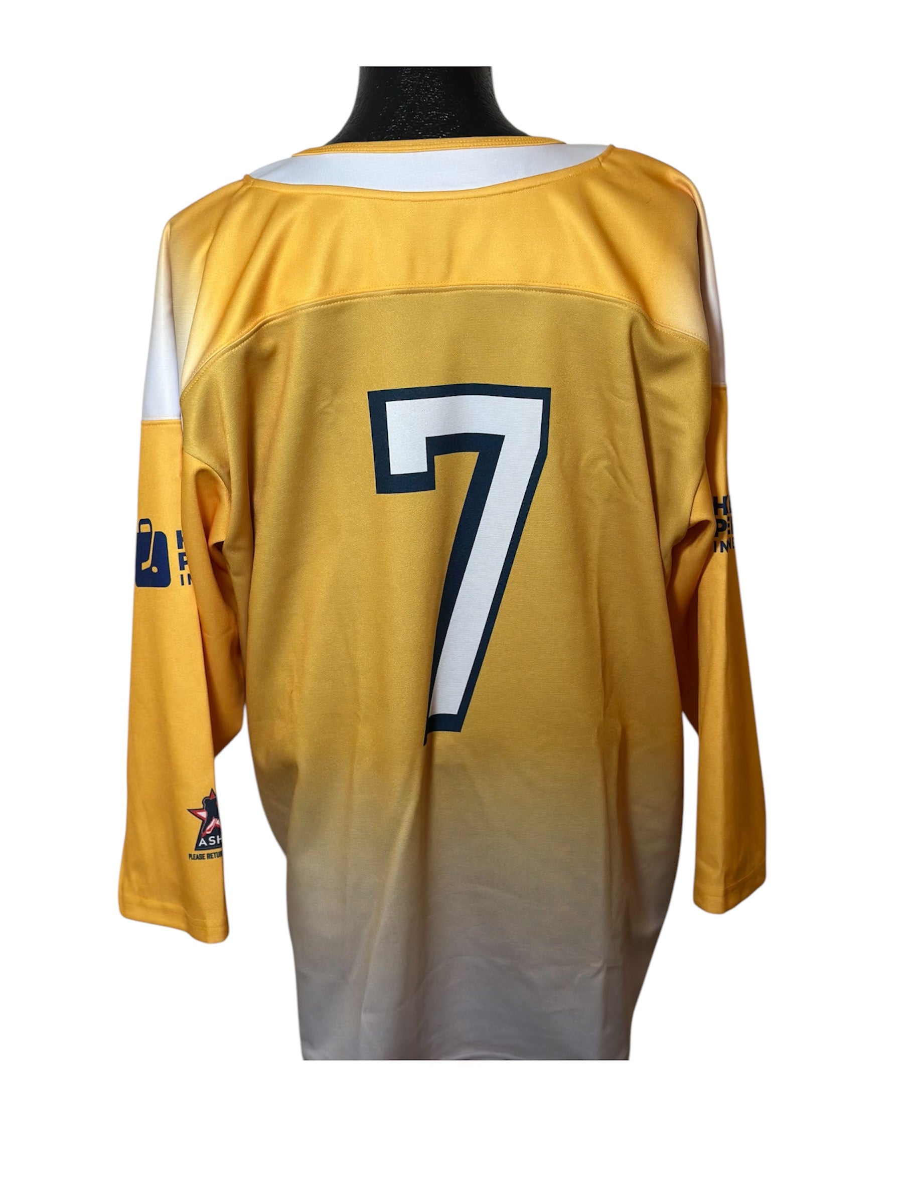 ASHA Team Jersey- Yellow