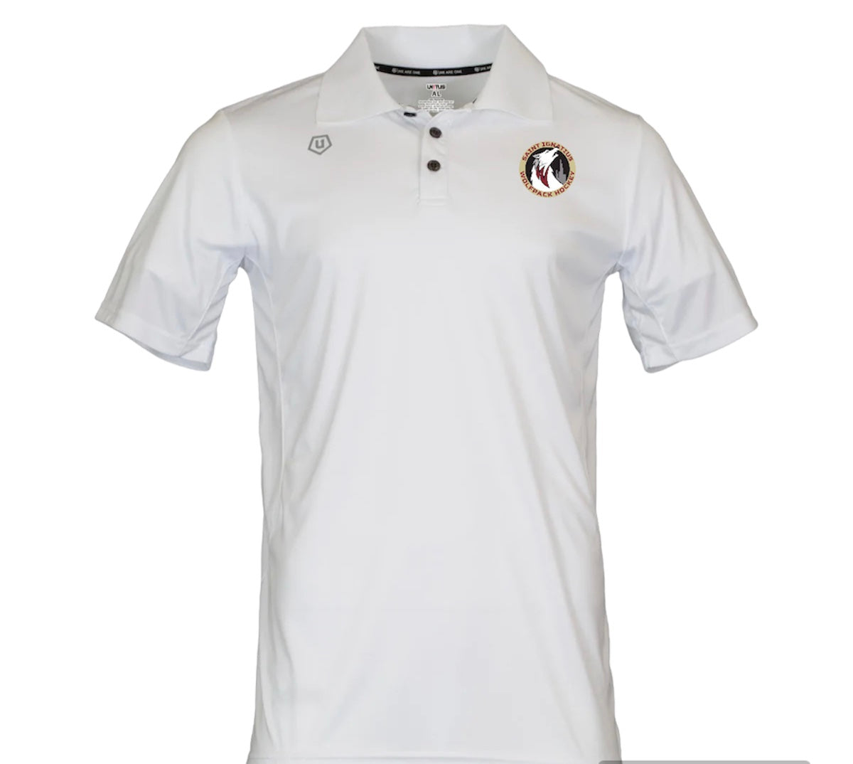 St. Ignatius UN1TUS MEN'S INTENSITY PERFORMANCE POLO