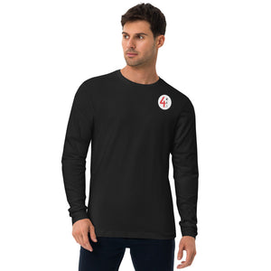 4Max Long Sleeve Fitted Crew