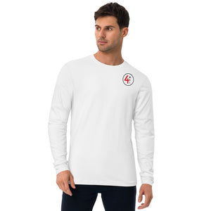 4Max Long Sleeve Fitted Crew